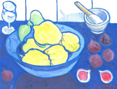 Brian William - 2022 Oil, Quinces And Figs