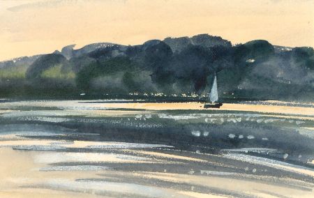 Ronald Olley (b.1923) - A Pair of 20th Century Watercolour, River Scenes