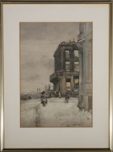 Charles Napier (1889-1978) - Framed watercolours, Princes Street