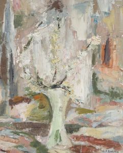 J. Lafitte - 1982 Oil, The White Tree