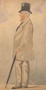 Attrib. Richard Dighton (1795-1880) - Watercolour, Richard Tattersall