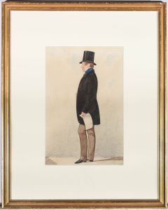 Richard Dighton (1795-1880) - Mid 19th Century Watercolour, Tattersall Receipt