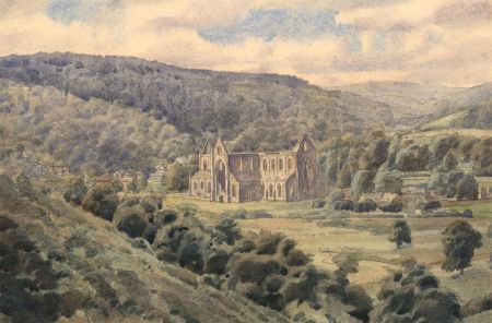 Attrib. James Walker Tucker (1898-1972) -20th Century Watercolour, Tintern Abbey