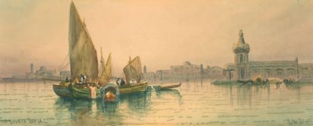 Early 20th Century Watercolour - The Gondola, Venice