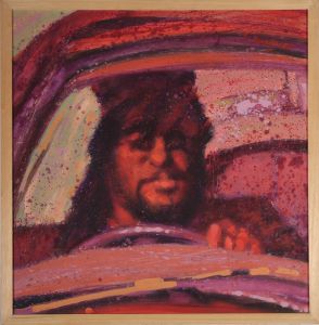 Clifford Hanley (1948-2021) - 1997 Oil, Caryatid