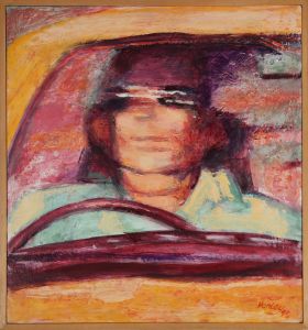 Clifford Hanley (1948-2021) - 1991 Oil, Time Strips