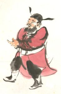 Hu Dongfang - Contemporary Watercolour, Zong Khui I