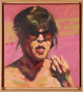 Clifford Hanley (1948-2021) - 2007 Oil, Oh Cherry, Oh Baby
