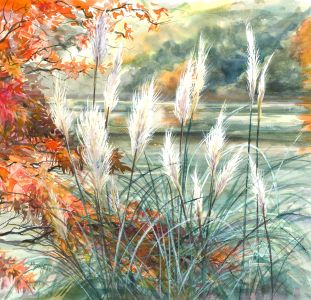Marianne Cox - Contemporary Watercolour, Autumn Colours