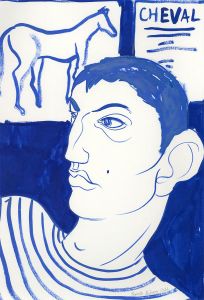 Isabelle Mulvany - 2022 India Ink, Cheval