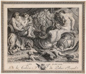 After Peter Paul Rubens (1577-1640) - 18th Century Engraving, Les Fleuves