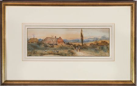 Will Anderson - 19th Century Watercolour, Return to the Farm