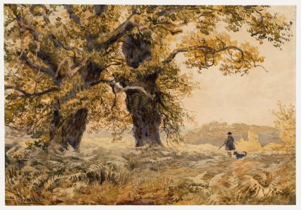 H. Carlisle - Early 20th Century Watercolour, Autumn Morning