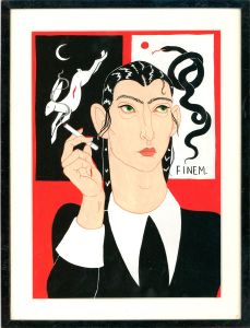 Isabelle Mulvany - 2022 Gouache, The End Is Nigh