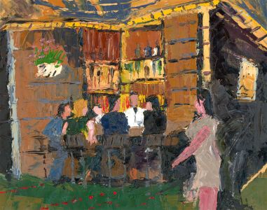 Daniel Nichols - Contemporary Oil, Bar Scene