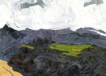 Daniel Nichols - Initialled Contemporary Oil, The Valley