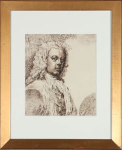 c.1851 India Ink - The Gentleman