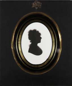 Attrib. John Miers - Pair of Miniature 18th Century, Silhouettes