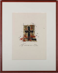 Harry Fonseca (1946 -2006) - Mixed Media, The Discovery of Gold and Souls #2