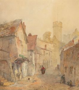 Mid 19th Century Watercolour - Conwy Castle