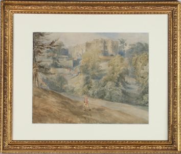 T. Colson - Mid 19th Century Watercolour, Gilling Castle, York