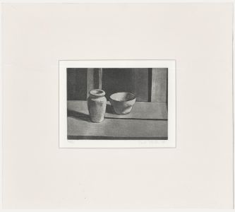 David Stubbs - 1985 Aquatint, Still Life with Ceramics
