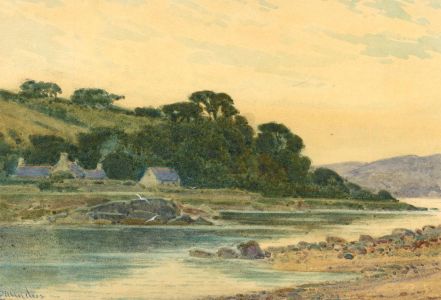Charles L. Saunders (1855-1915) - Signed 19th Century Watercolour, On the River
