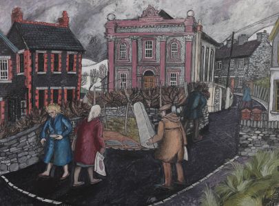 Dione Page (1936-2021) - 1988 Pastel, Penmachno, North Wales