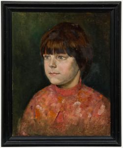 John Kingsley Sutton FRSA (1907-1976) - Framed Mid 20th Century Oil, Patricia