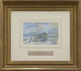 G. M. M. - Late 19th Century Watercolour, Tomb of Rachel