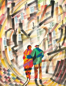 Alan Nutbeam - Contemporary Watercolour, City Sounds