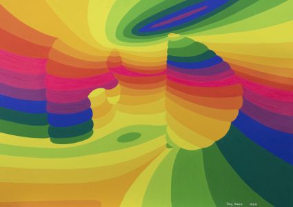 Tony Davis - 1969 Acrylic, Acid II