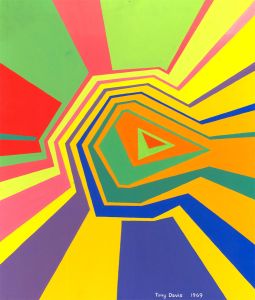Tony Davis - 1969 Acrylic, Cube