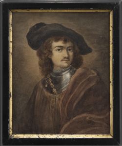 L. De Salvo after Rembrandt - 19th Century Watercolour, Captain W. Bavion