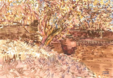 Maurice Sheppard PRWS NEAC (b.1947) - Watercolour, A Quiet Corner