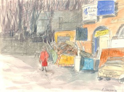 Audrey Lanceman (b.1931) - 1979 Watercolour, King's Cross Arches