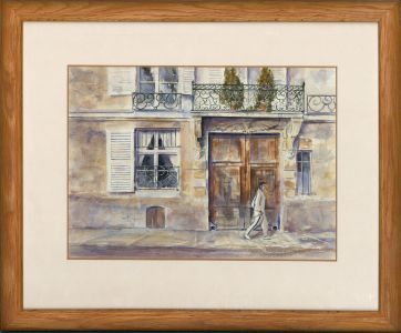 John Foster - Mid 20th Century Watercolour, Île Saint-Louis Paris
