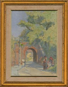 E. Stamp - Framed 20th Century Oil, The Causey Arch