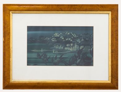 Richard Golding Constable (1932-2015) - 1979 Gouache, Continental Coast
