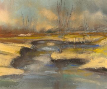 Janusz Maksymiuk - Polish School Contemporary Pastel, On The Marshes