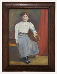 20th Century Oil - Edwardian Lady