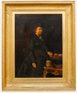 Late 19th Century Oil - Lady of The House