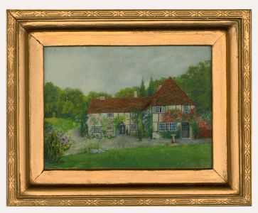 London Wood - Mid 20th Century Watercolour, The Barn House