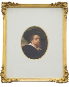 After Rubens (1577-1640) - 19th Century Watercolour, Self Portrait