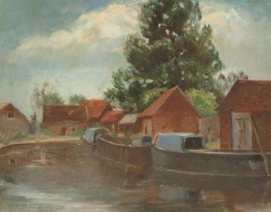 Mid 20th Century Oil - The Old Canal Yard