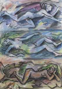 Helen Steinthal (1911-1991) - 20th Century Watercolour, Nudes in Colour