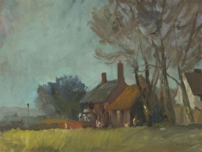 Arvind Limaye - Contemporary Oil, Little Cottages