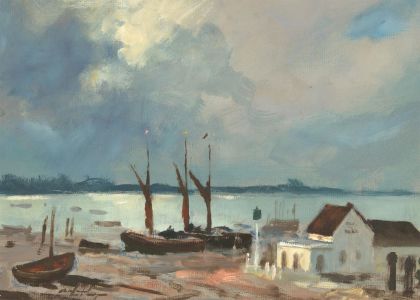 Arvind Limaye - 20th Century Oil, The Harbour Before the Storm