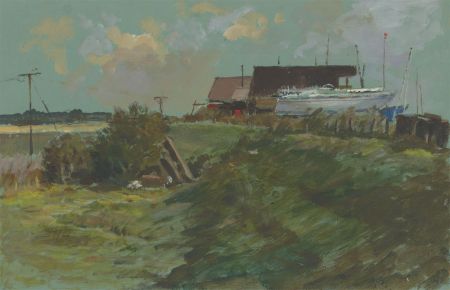 Arvind Limaye - Contemporary Oil, The Boatyard