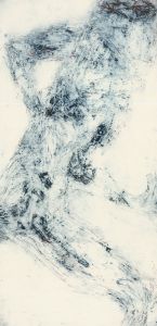 Sue Halliday - Contemporary Collagraph, Fight or Flight I